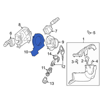 Mazda OE - Steering Wheel Position Sensor