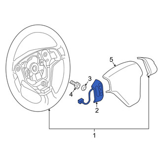 Mazda OE - Steering Wheel Radio Controls