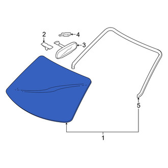 Mazda OE - Front Windshield