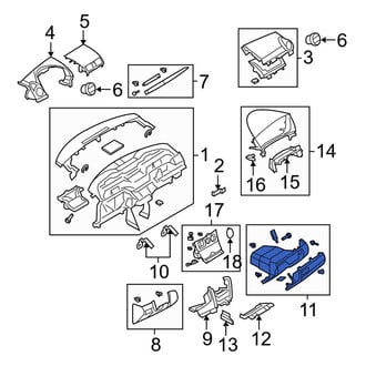 Mazda OE - Glove Box