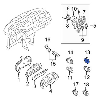 Mazda OE - HVAC Blower Motor Resistor