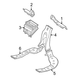 Mazda OE - Instrument Panel - Ducts