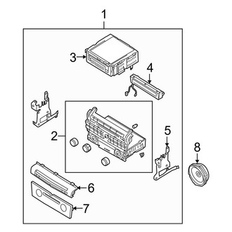 Mazda OE - Instrument Panel - Sound System