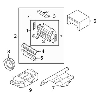 Mazda OE - Instrument Panel - Sound System