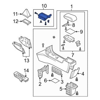2003 - 2018 Dodge Ram 1500 Parking Brake Pedal Lever Assembly OEM - View #7