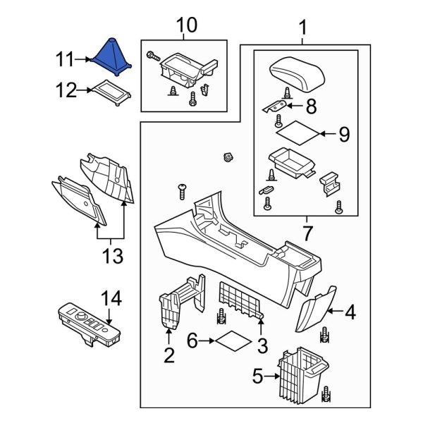 Manual Transmission Shift Linkage Boot