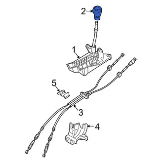 Mazda OE - Center Manual Transmission Shift Knob
