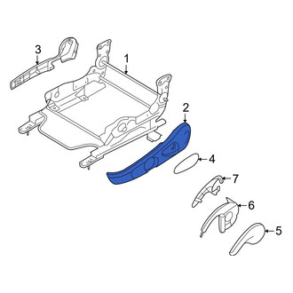 Mazda OE - Front Left Seat Trim Panel