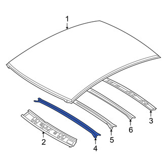 Mazda OE - Roof Panel Reinforcement