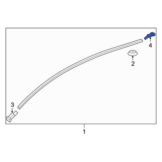 Mazda OE - Rear Left Roof Molding Grommet