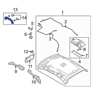Mazda OE - Front Interior Grab Bar