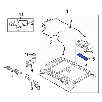 Mazda OE - Dome Light Lens
