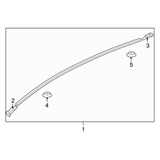 Mazda OE - Roof - Exterior Trim (S Hatchback)