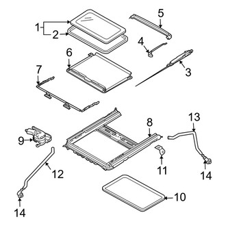 Mazda OE - Roof - Sunroof (S Hatchback)