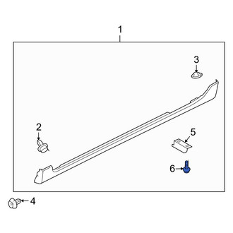 Mazda OE - Mud Guard Rivet