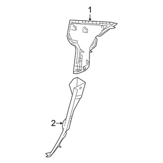 Mazda OE - Quarter Panel - Interior Trim (i / S Sedan)