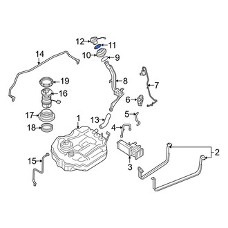Mazda OE - Fuel Filler Neck Gasket