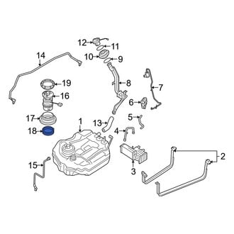 Mazda OE - Fuel Pump Tank Seal