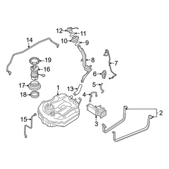 Mazda OE - Fuel System Components (Federal/Canada)
