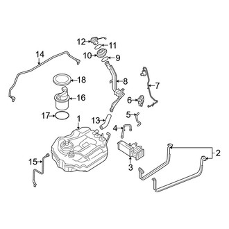Mazda OE - Fuel System Components (California)