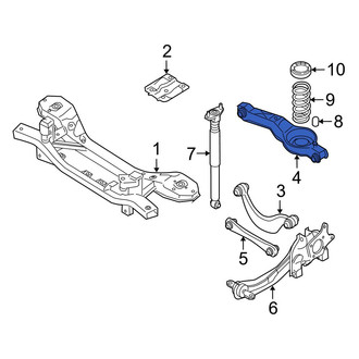 Mazda OE - Rear Right Suspension Trailing Arm