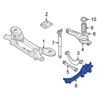 Mazda OE - Rear Right Suspension Trailing Arm