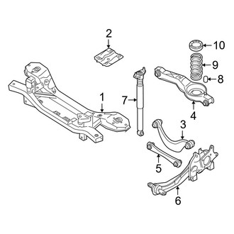 Mazda OE - Rear Suspension - Suspension Components