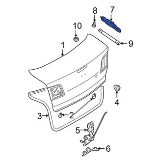 Mazda OE - Rear Left Deck Lid Hinge