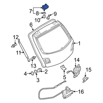 Mazda OE - Rear Liftgate Hinge