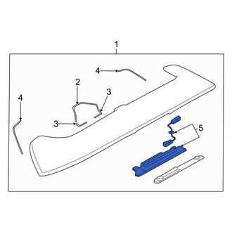 Mazda OE - Rear Center High Mount Stop Light