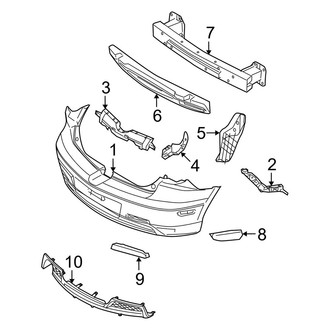 Mazda OE - Rear Bumper - Bumper & Components (S Hatchback)