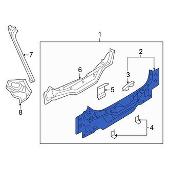 Mazda OE - Rear Rear Body Panel