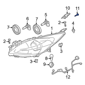 Mazda OE - HVAC Blower Motor Screw
