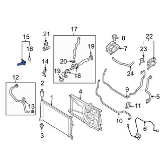 Mazda OE - Engine Coolant Thermostat Kit