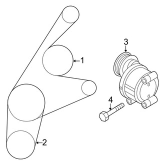 Mazda OE - Cooling - Belts & Pulleys (W/O SkyActiv)