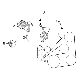 Mazda OE - Cooling - Belts & Pulleys