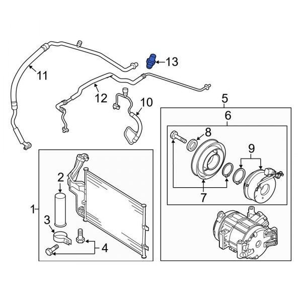 HVAC Pressure Switch