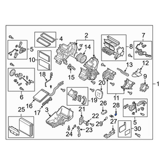 Mazda OE - A/C Refrigerant Line O-Ring