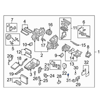 Mazda OE - A/C Refrigerant Line O-Ring