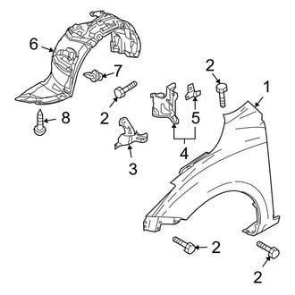 Mazda OE - Fender & Components
