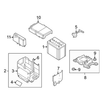 Mazda OE - Electrical - Battery