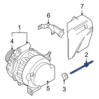 Mazda OE - Alternator Bracket Bolt