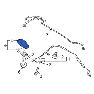 Mazda OE - Antenna Bezel