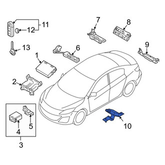 Mazda OE - Anti-Theft Alarm Siren