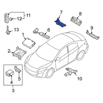 Mazda OE - Keyless Entry Antenna