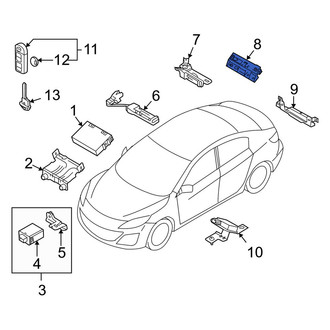 Mazda OE - Keyless Entry Antenna