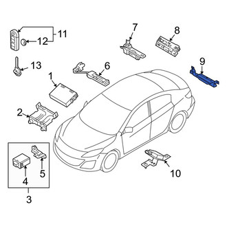 Mazda OE - Keyless Entry Antenna