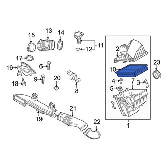 Mazda OE - Engine Air Filter