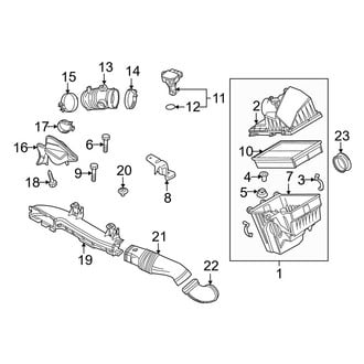Mazda OE - Engine / Transaxle - Air Intake (W/O SkyActiv)