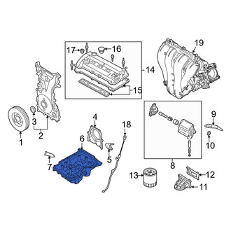 Mazda OE - Engine Oil Pan